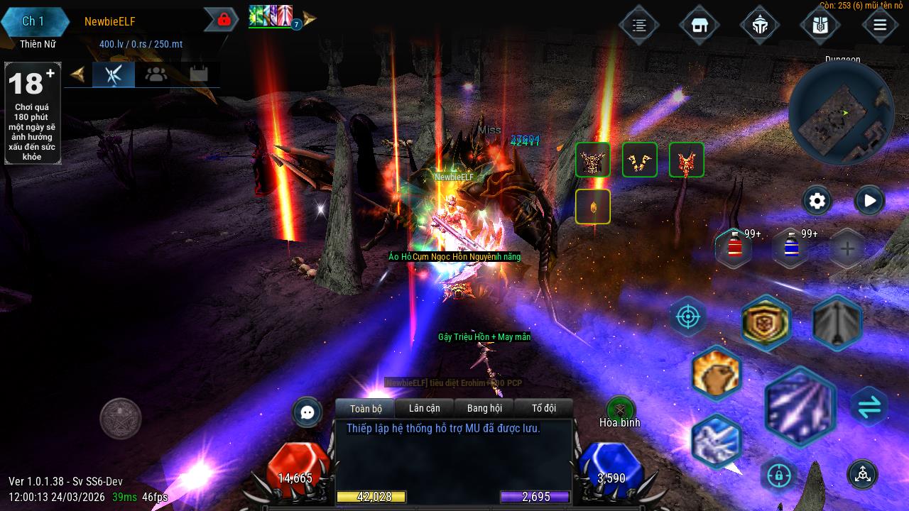 Vũ Trụ Thần Thoại - Tái hiện MMORPG cày cuốc nguyên bản - Ảnh 3.