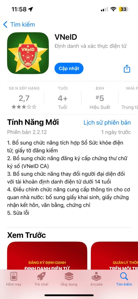 VNeID có thêm tính năng mới quan trọng, người dân nên cập nhật ngay - Ảnh 1.